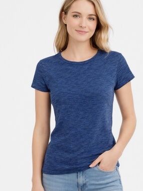 Jcrew Painter Tee Indigo Dye